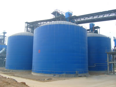 全南水泥钢板库改造